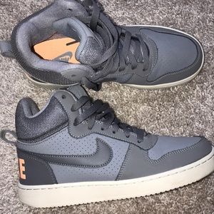 Grey Nike high tops